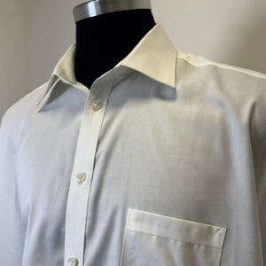 Michael Kors Big Fit White Dress Shirt – Non-Iron (Size 18 / 34-35)